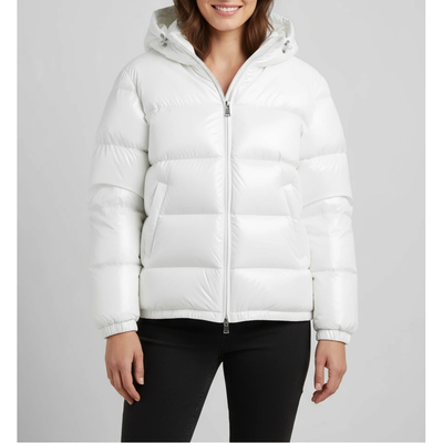 Pufferjacke aus Daunenfedern für Damen