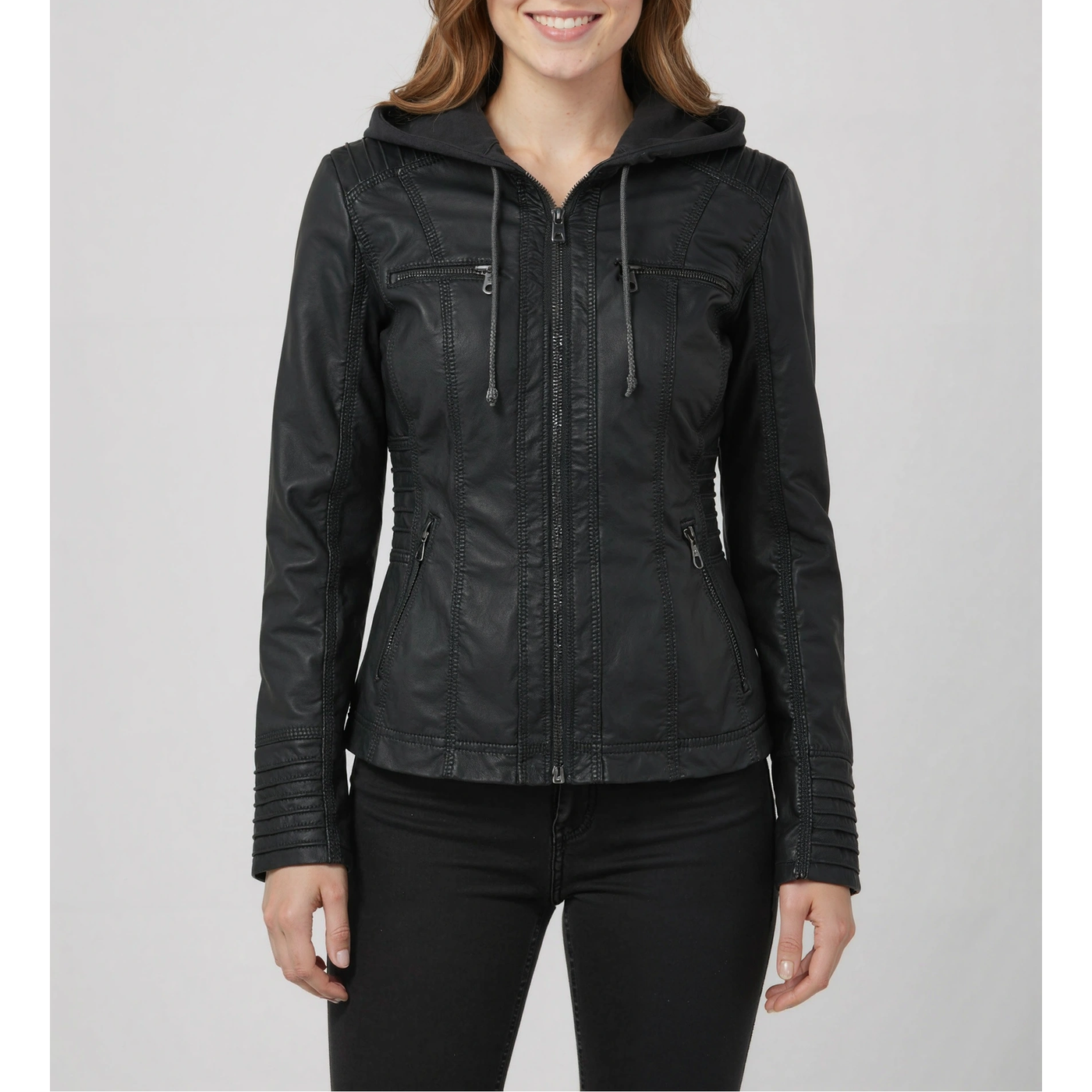 Wetterfester Damen jacke mit Kapuze