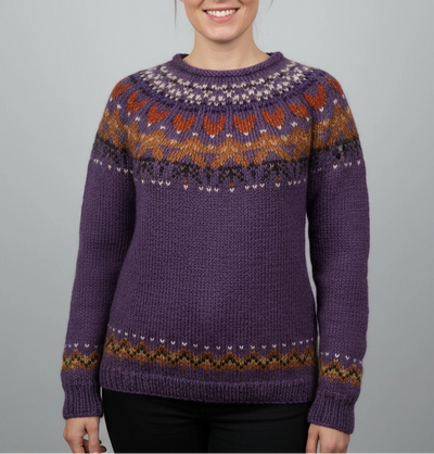 Damen Pullover im nordischen Stil